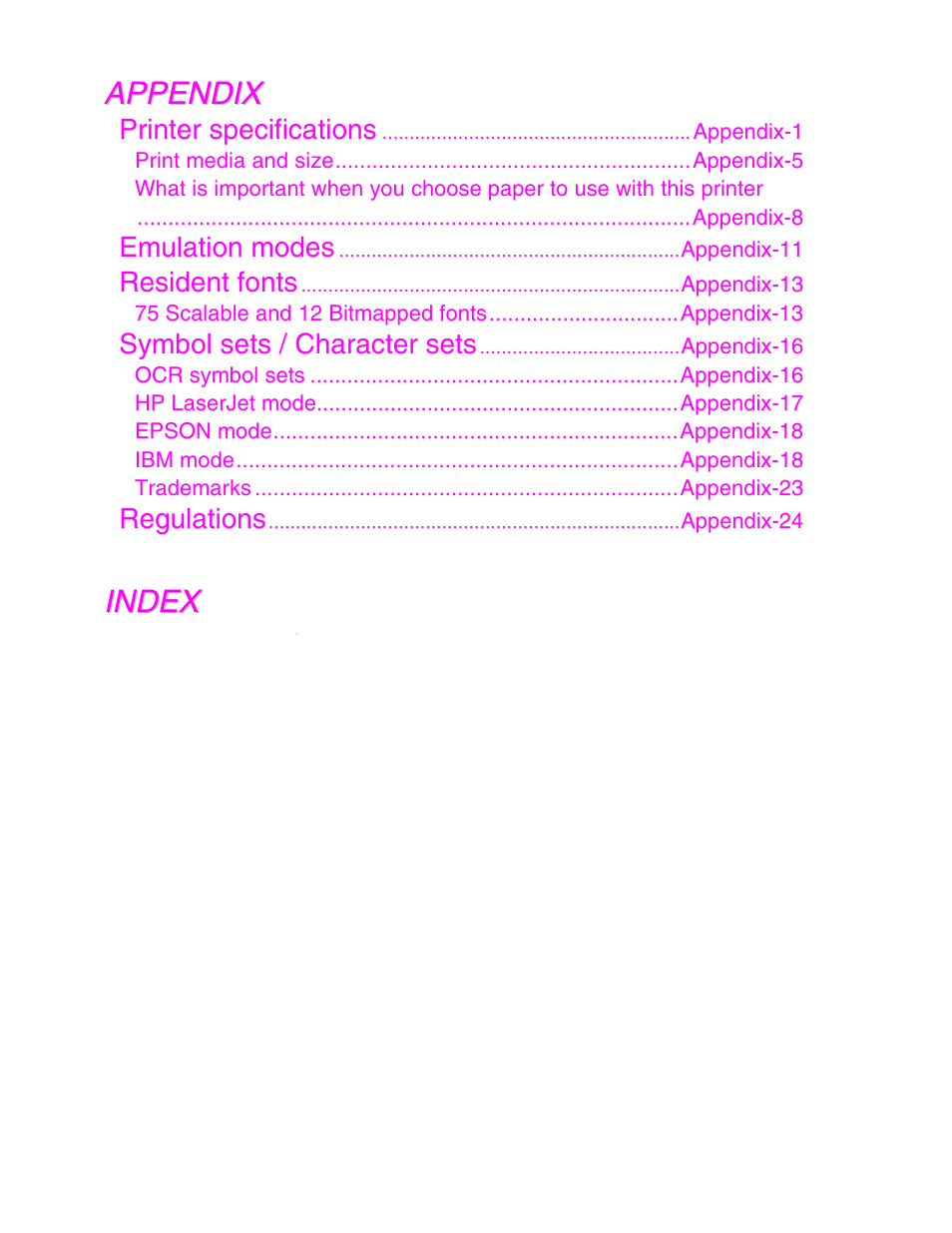 Brother HL-1650/1670N User Manual | Page 9 / 235