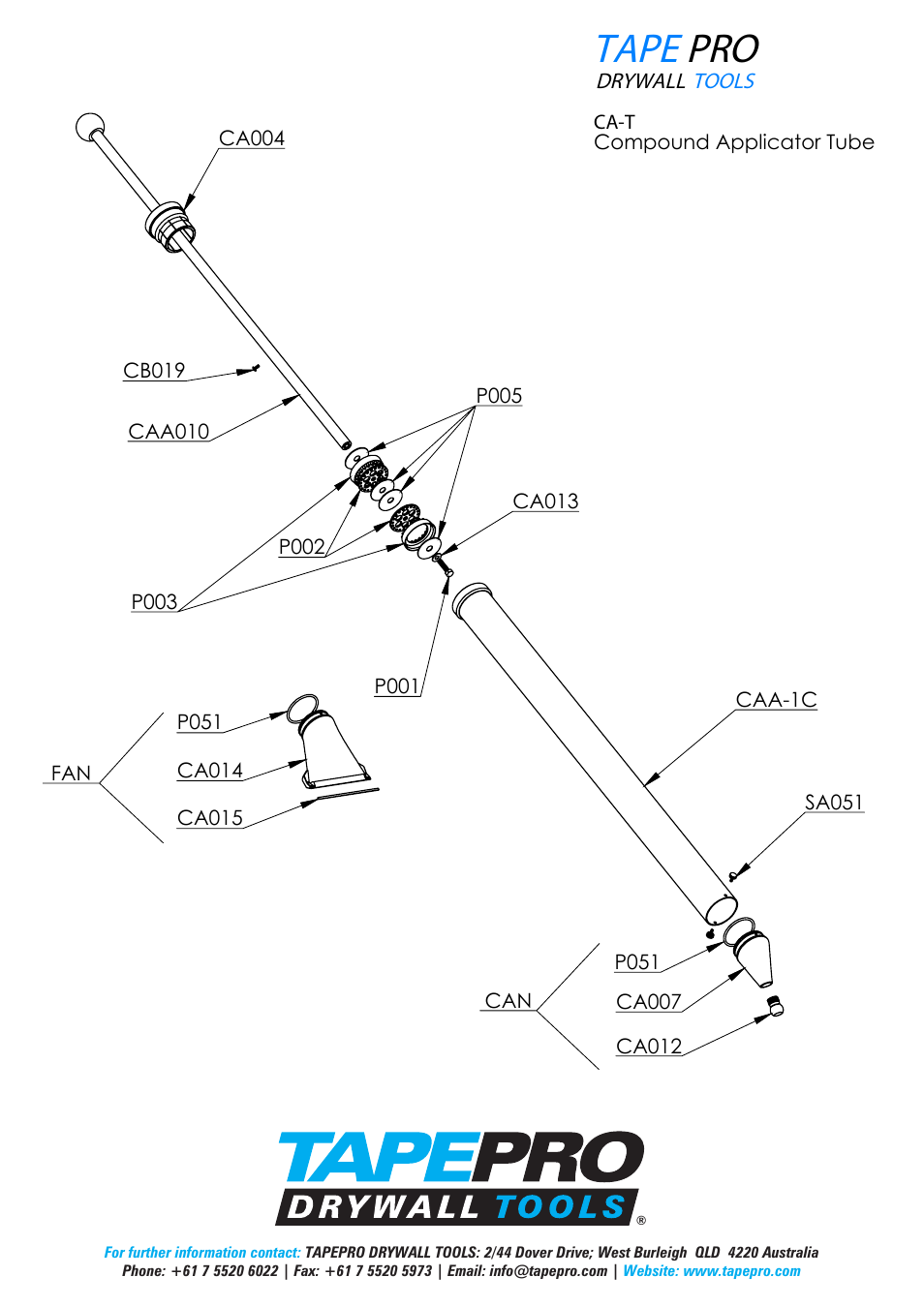 Tape pro | Trim-Tex Compound Tube User Manual | Page 4 / 4