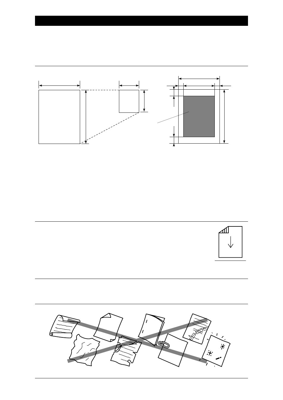 Chapter 6. sending faxes, A) document basics the size of your documents, How to insert the document | Notice | Brother Fax-1020Plus User Manual | Page 62 / 204