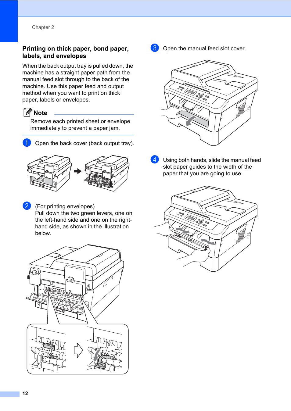 Brother HL-2280DW User Manual | Page 26 / 112