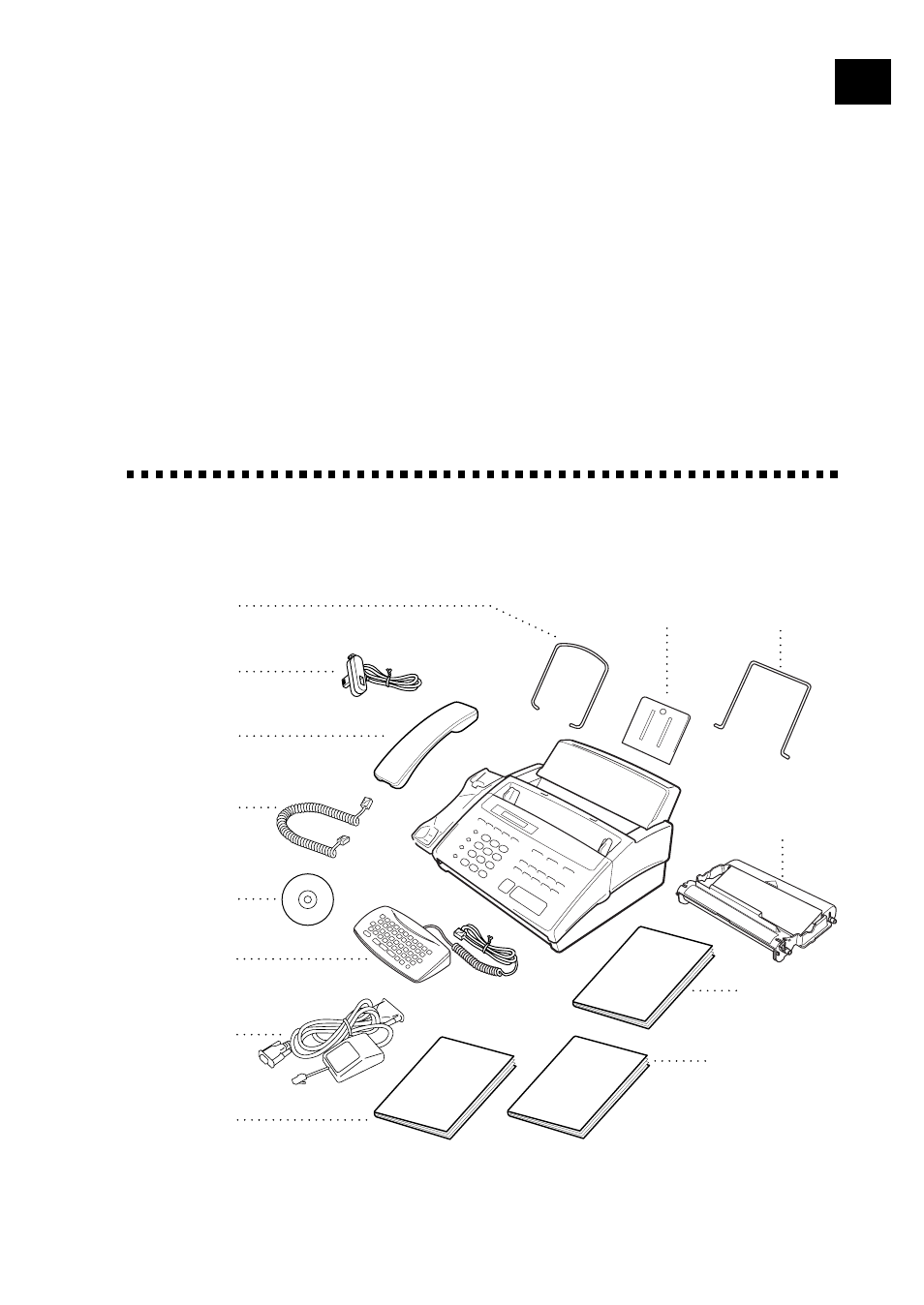 Installation, Packing list | Brother FAX-940 E-mail User Manual | Page 19 / 150