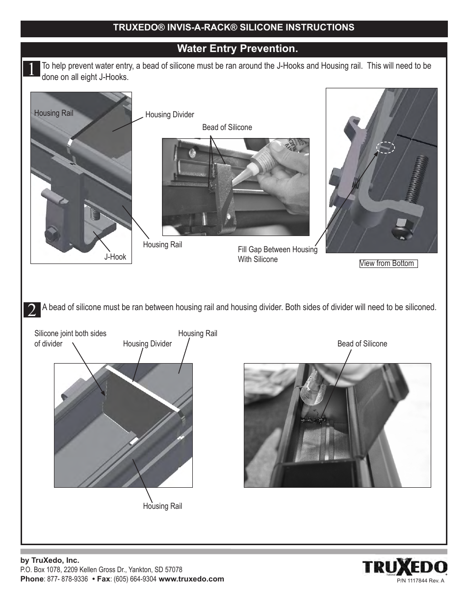 TruXedo Lo Pro QT/Invis-A-Rack User Manual | Page 4 / 4