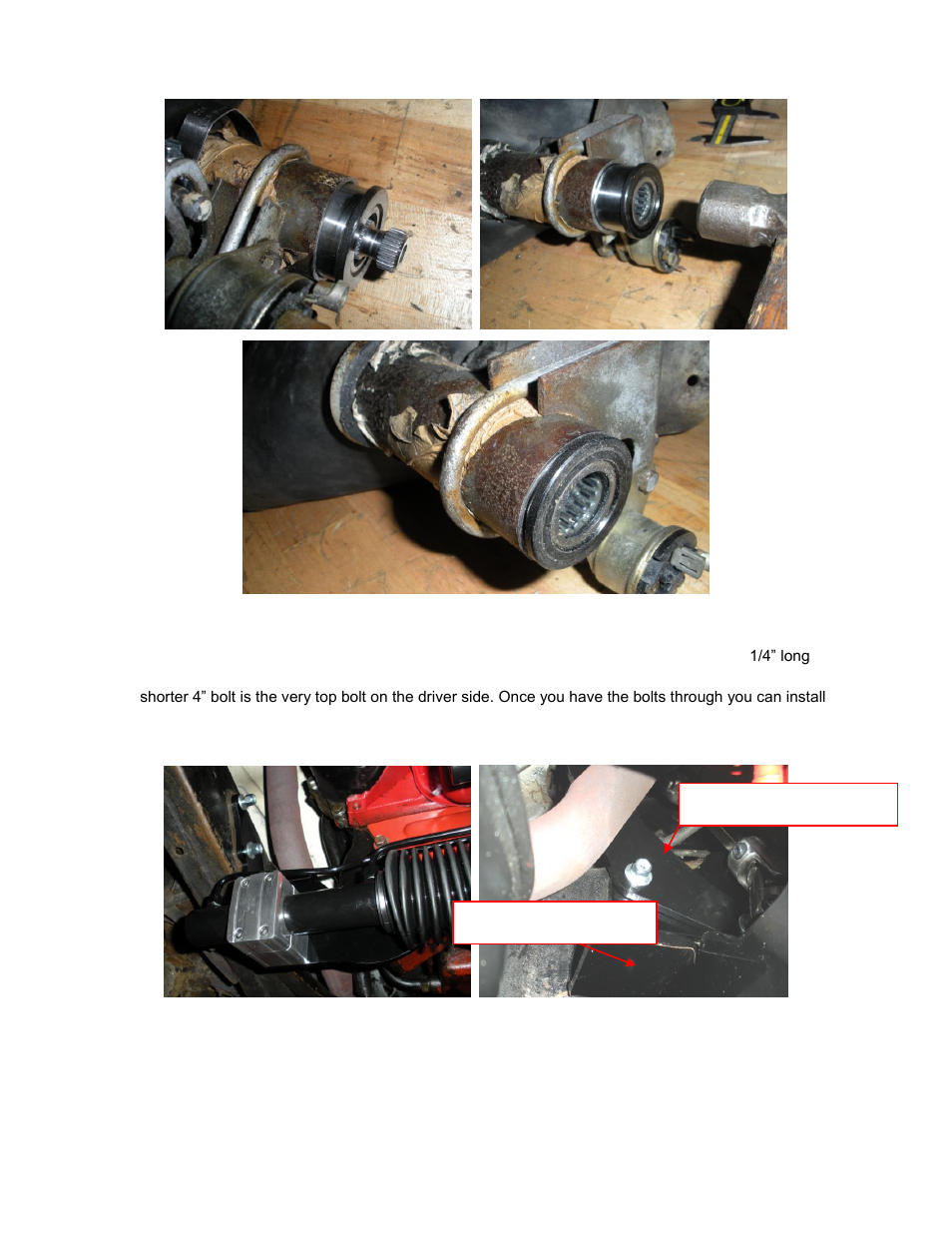 Unisteer 8011640 Ford Full-Size Rack & Pinion Kit 1955-1956 User Manual | Page 5 / 9
