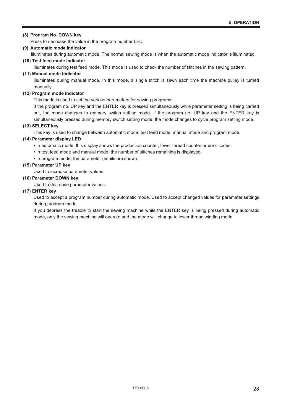 Brother HE-800A User Manual | Page 36 / 118
