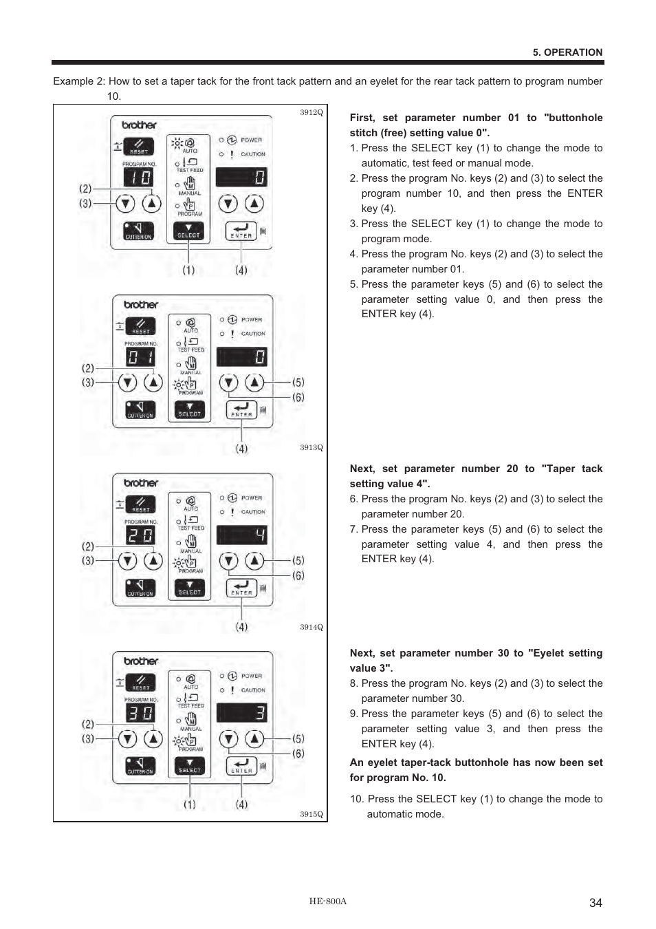 Brother HE-800A User Manual | Page 42 / 118