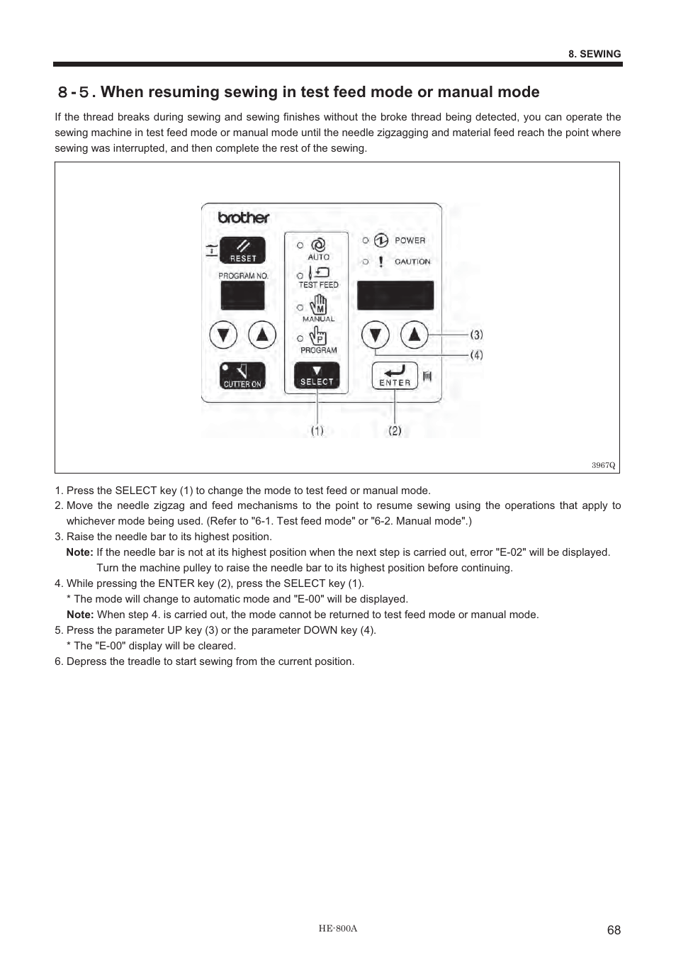 Brother HE-800A User Manual | Page 76 / 118
