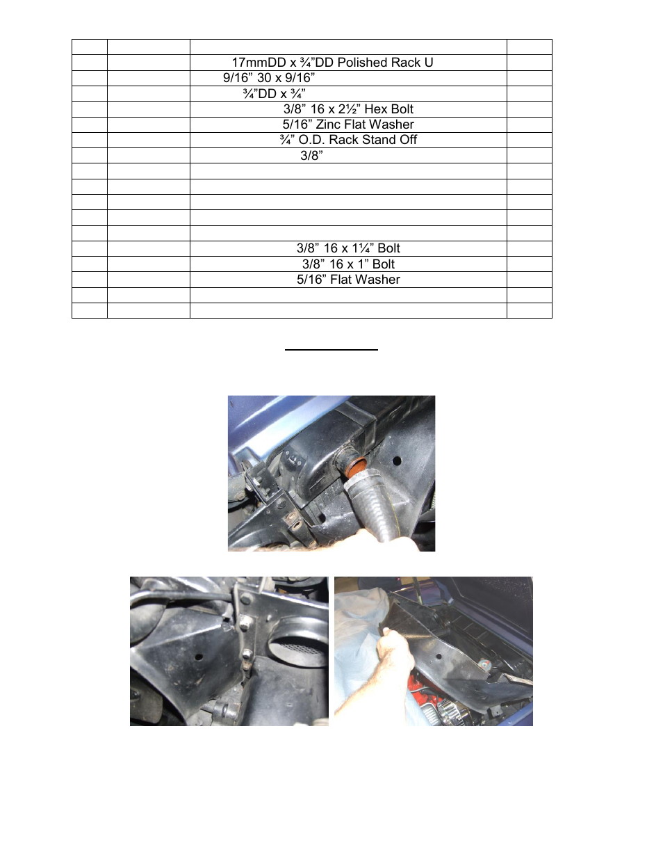 Disassembly | Unisteer 8011530 Corvette Power Rack & Pinion Kit 1958-1962 User Manual | Page 3 / 10