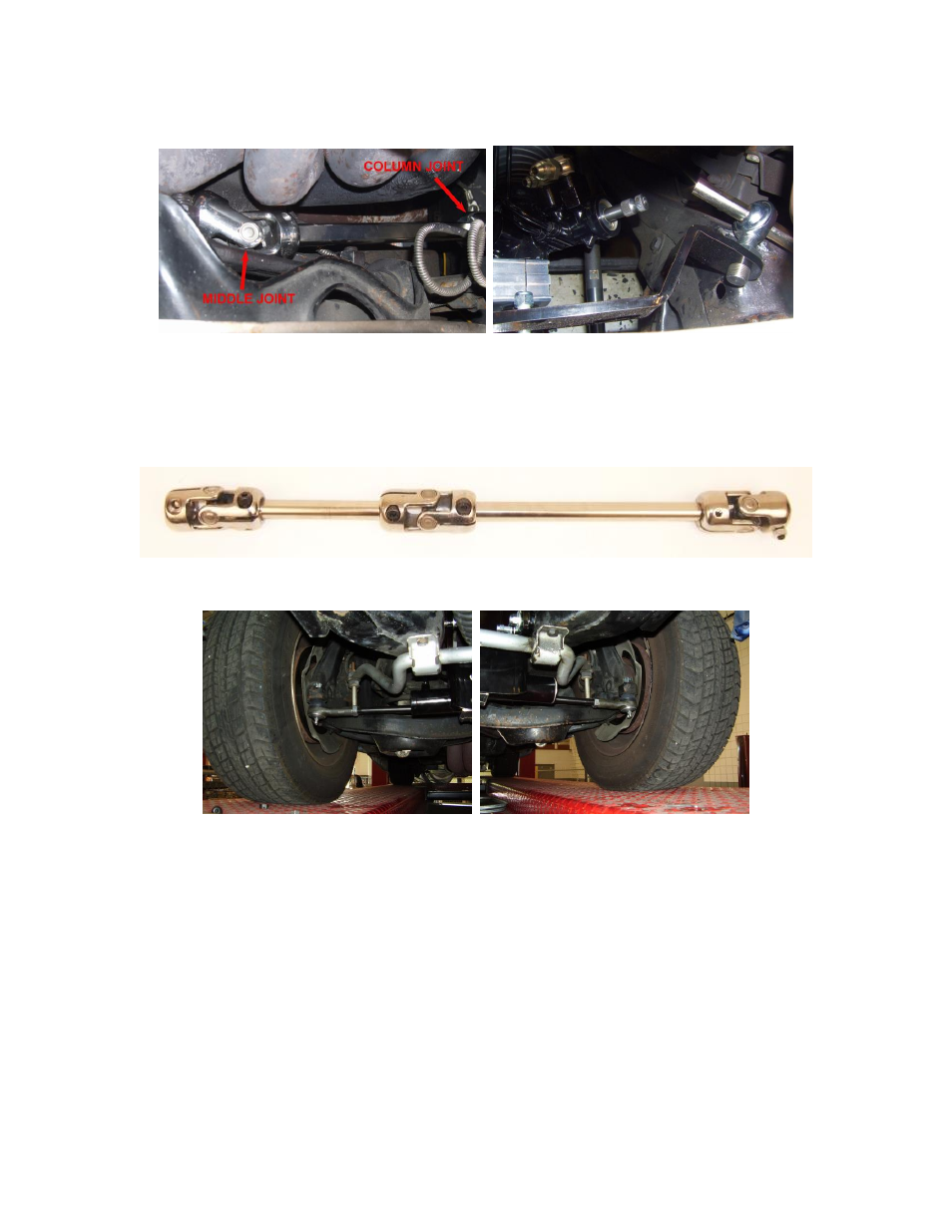 Unisteer 8011090-01 Camaro Power Rack & Pinion 1970-81 User Manual | Page 5 / 6