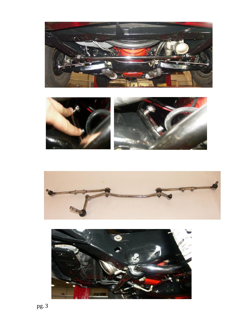 Pg. 3 | Unisteer 8010780-02 Chevelle Power Rack & Pinion Kit 1964-67 User Manual | Page 3 / 7