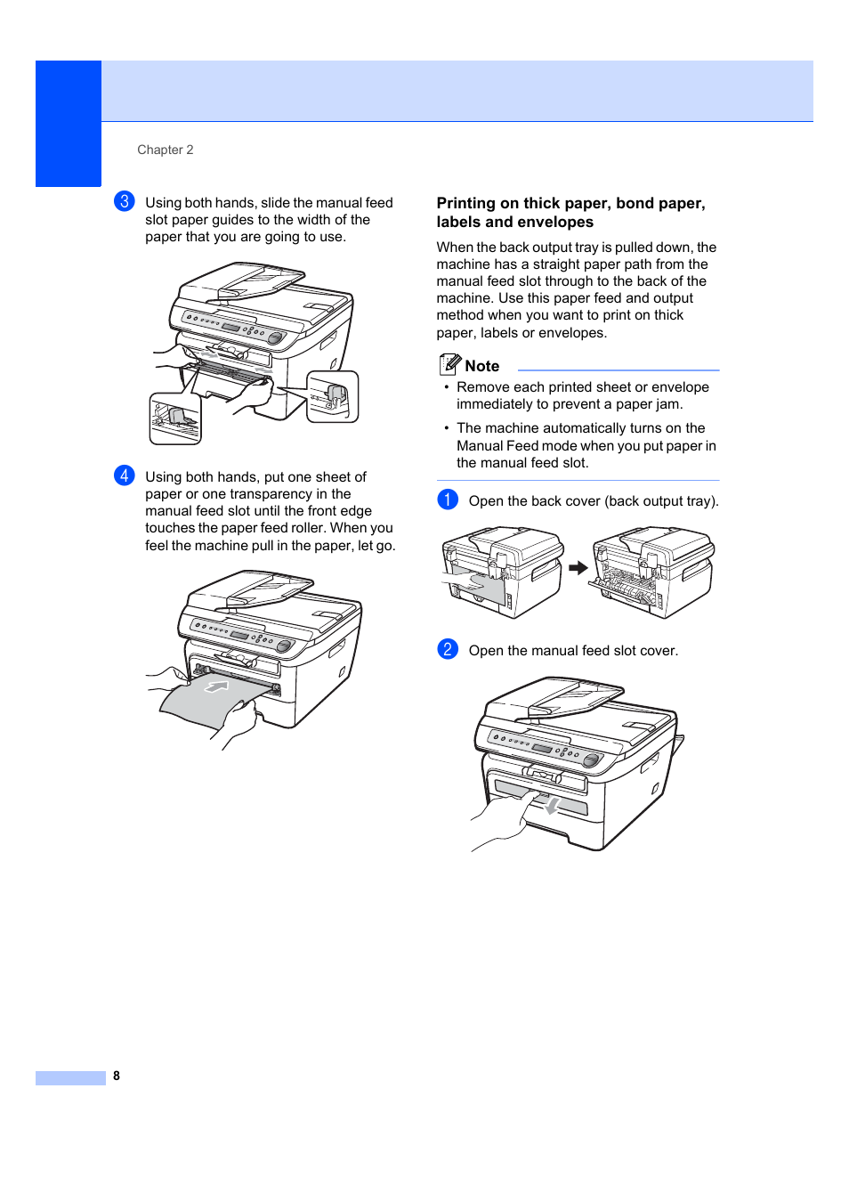 Brother DCP-7045N User Manual | Page 16 / 107