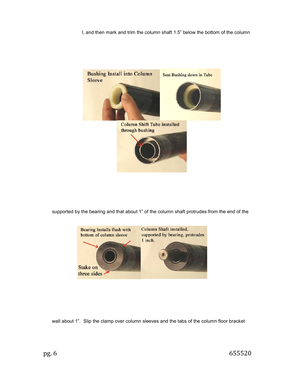 Unisteer 8010650-02 Chevy II/Nova Power Rack & Pinion Kit 1962-67 User Manual | Page 6 / 9