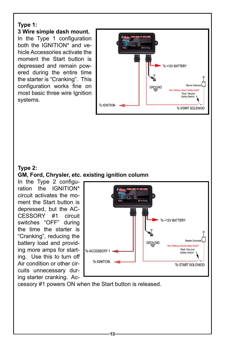 Unisteer Ididit Keyless Ignition User Manual | Page 14 / 24