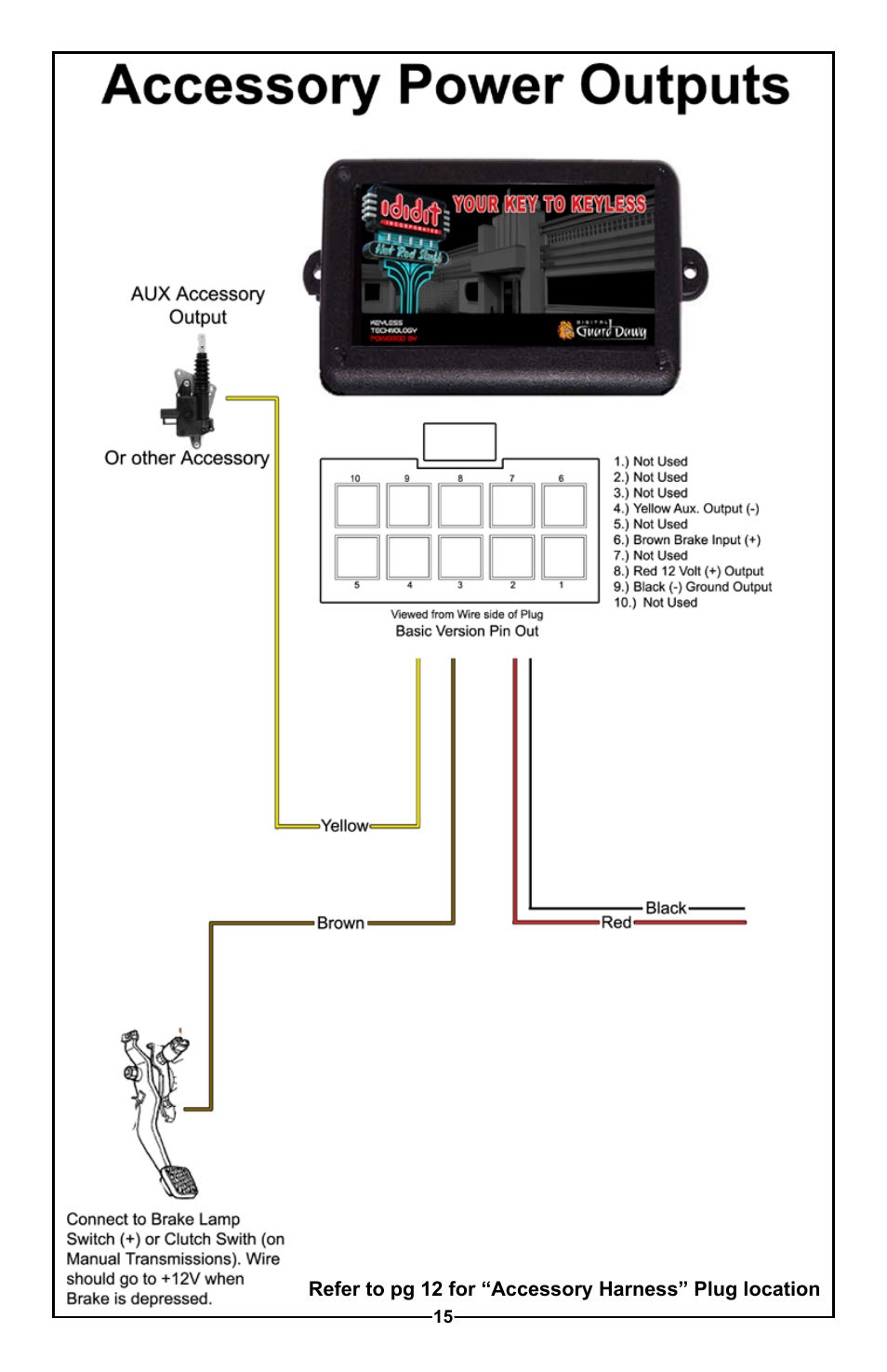 Unisteer Ididit Keyless Ignition User Manual | Page 16 / 24