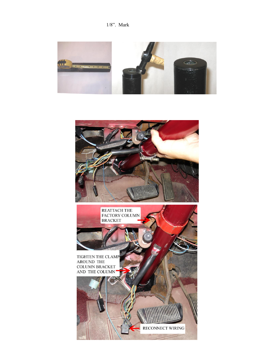 Unisteer 8010920-01 Late 1967-70 Mustang Rack Kit User Manual | Page 10 / 15