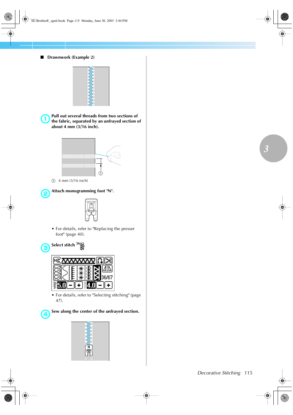 Brother HE 120 User Manual | Page 121 / 183