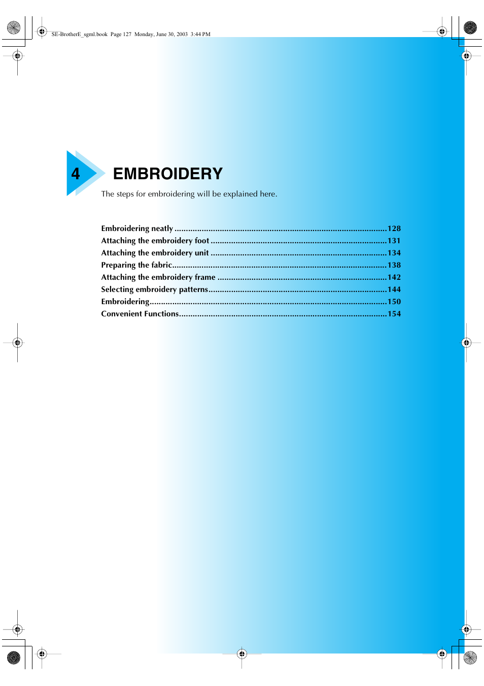 4embroidery | Brother HE 120 User Manual | Page 133 / 183