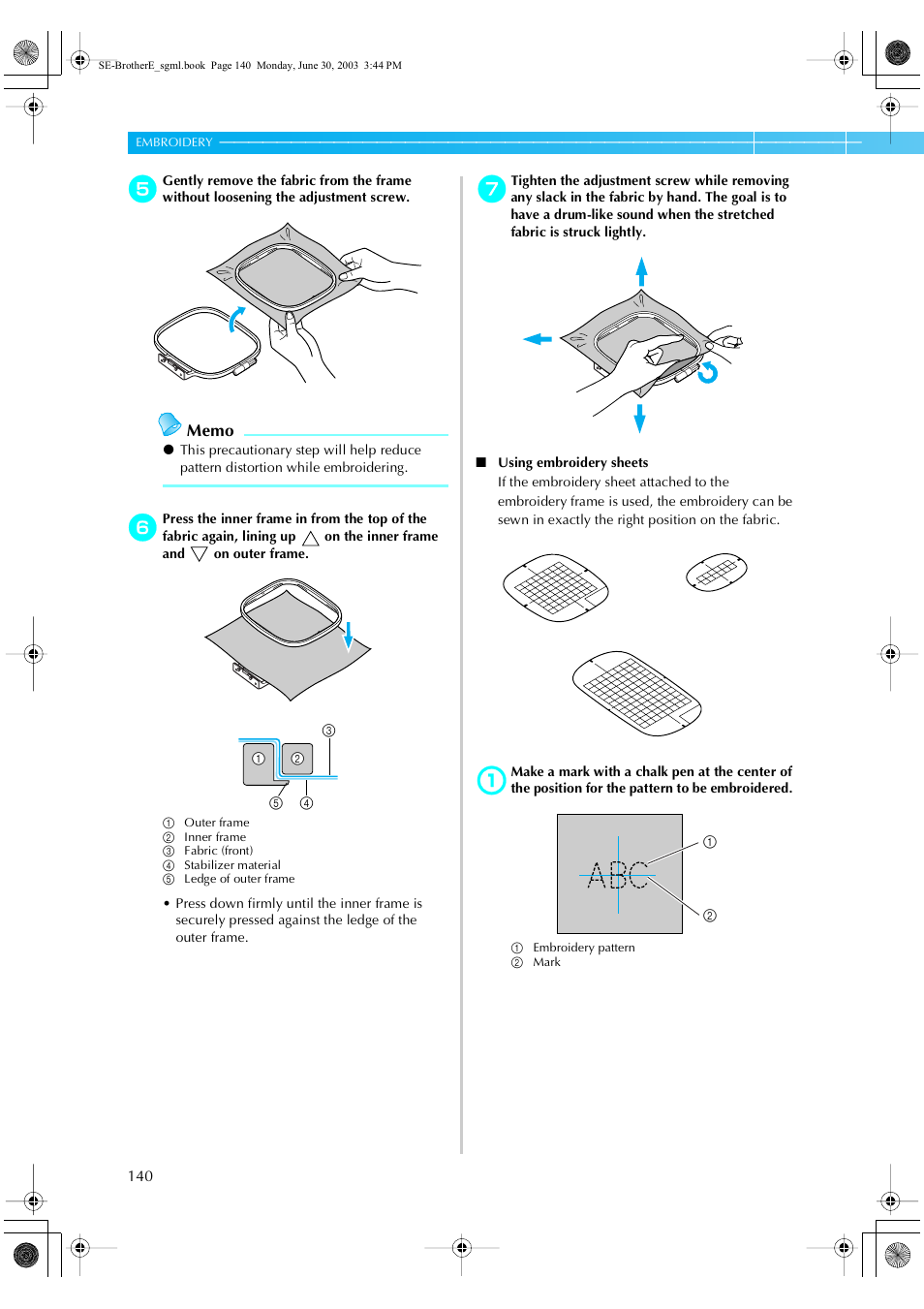 Brother HE 120 User Manual | Page 146 / 183