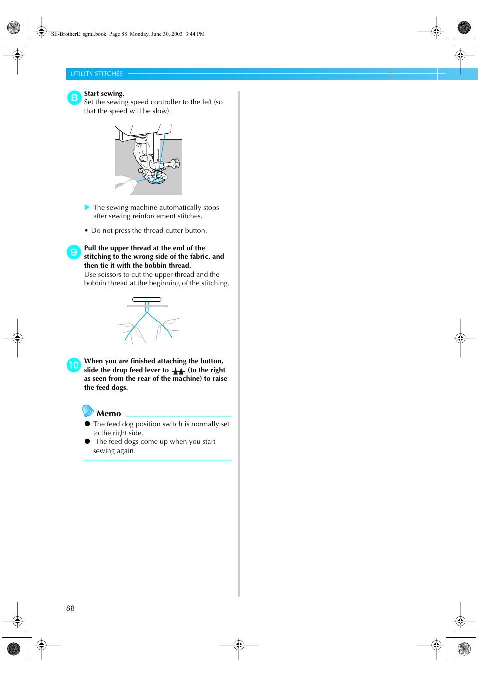 Brother HE 120 User Manual | Page 94 / 183