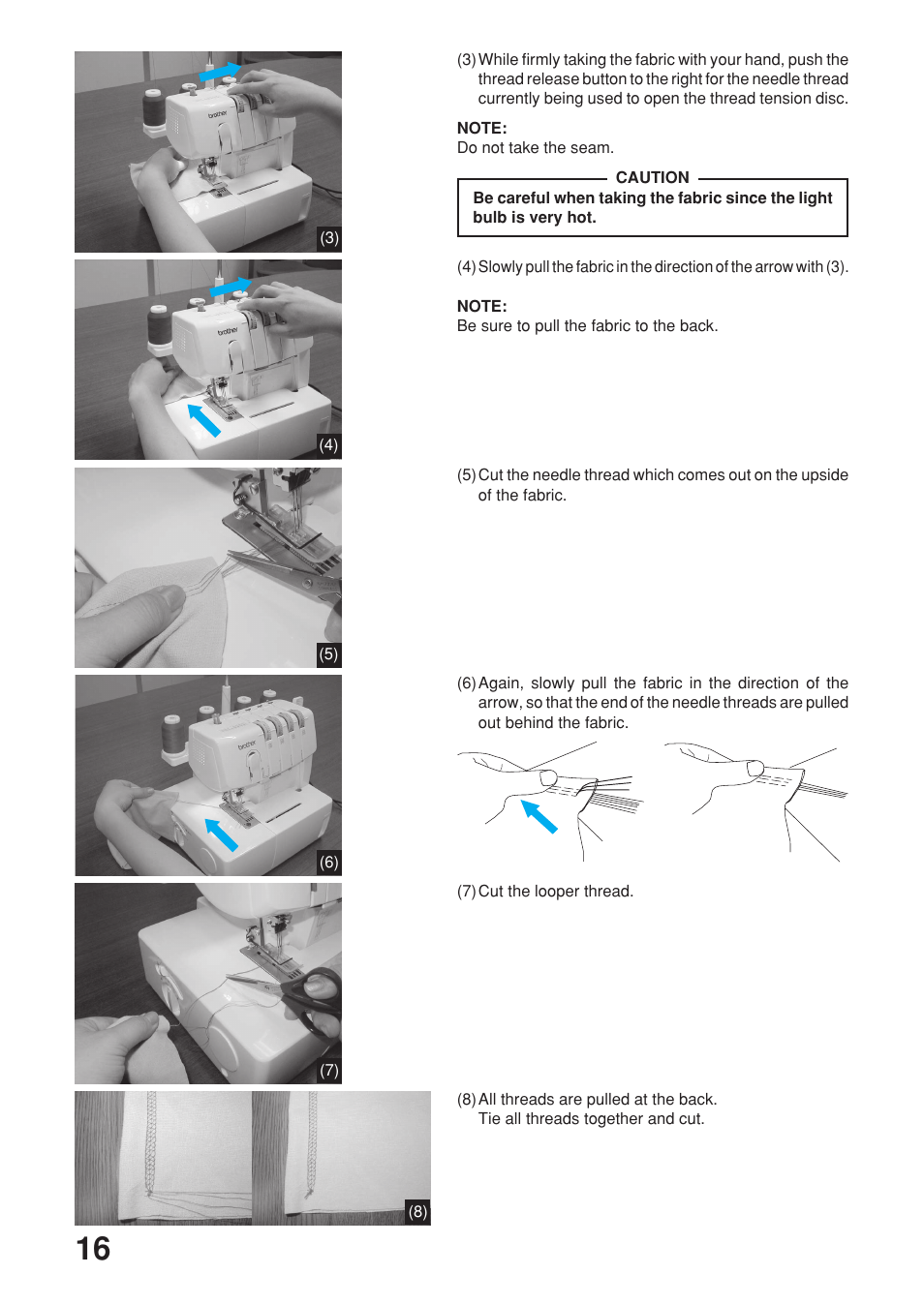 Brother 2340CV User Manual | Page 18 / 40