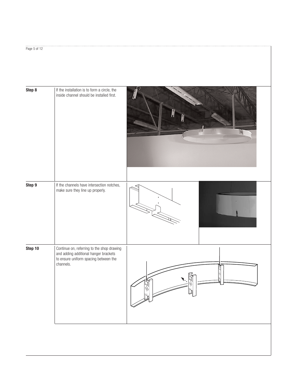 USG C2 Paired Compasso Channels User Manual | Page 5 / 12