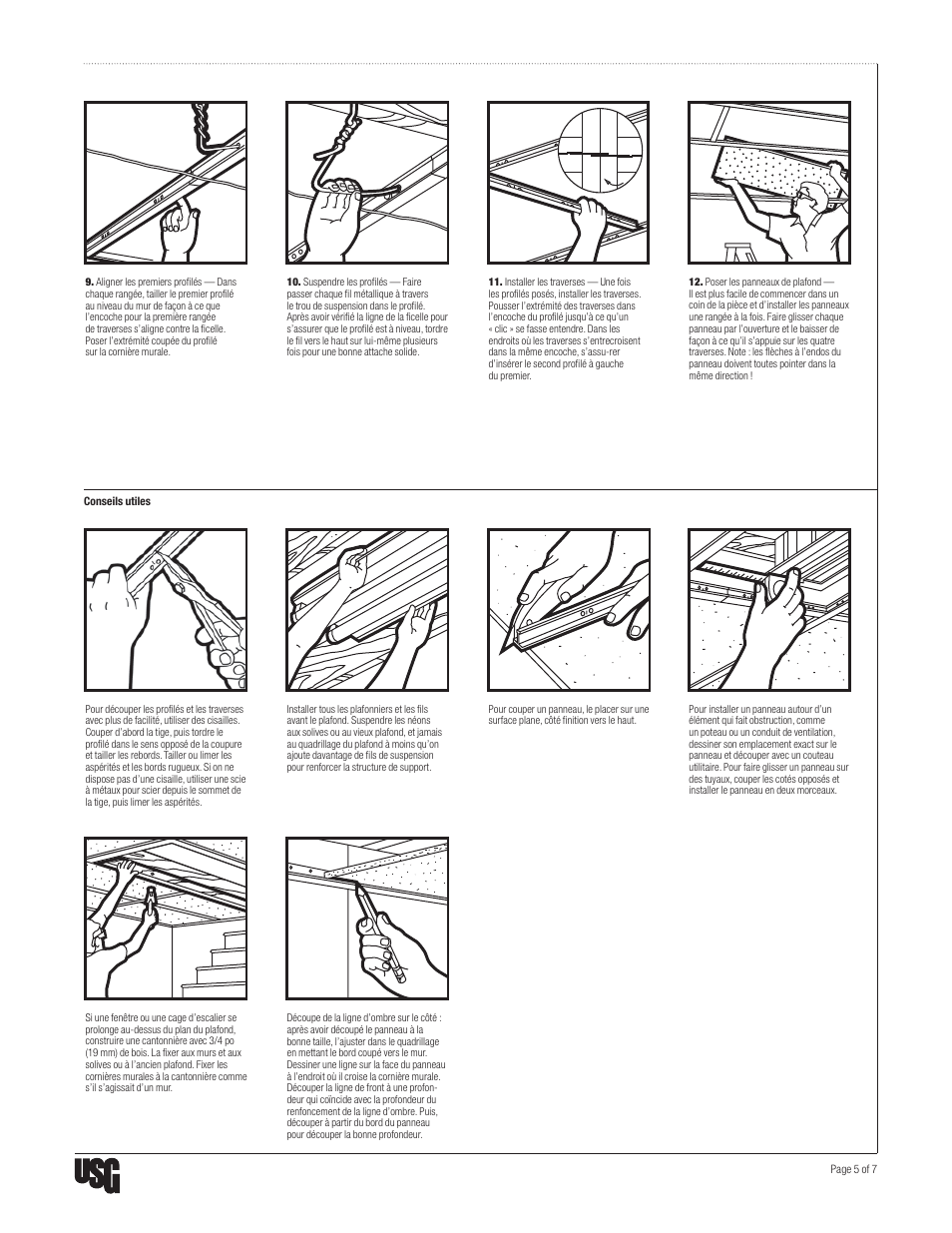 USG DONN Ceiling User Manual | Page 5 / 8