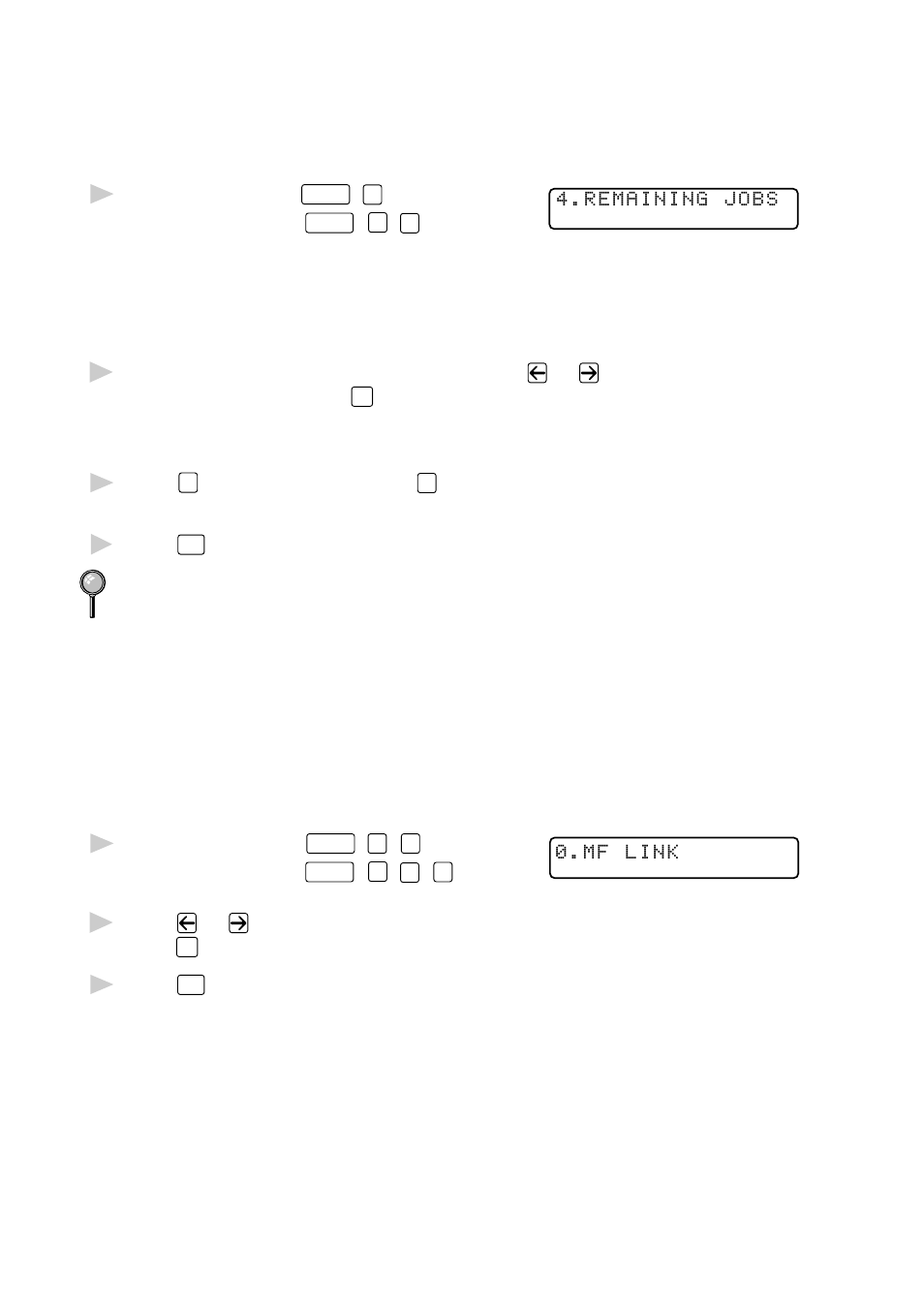 Canceling a scheduled job, Setting multi-function link | Brother FAX 4750 User Manual | Page 60 / 183