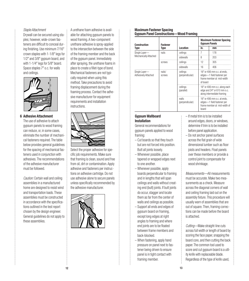 USG Manufactured Housing Handbook User Manual | Page 7 / 29