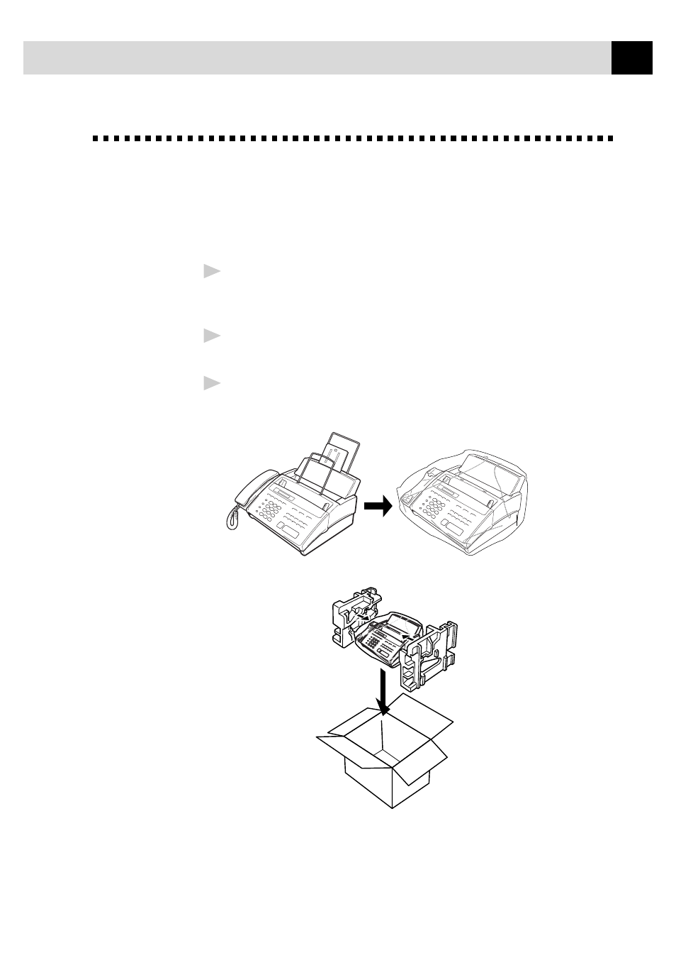 Packing and shipping the fax/mfc | Brother FAX 770 User Manual | Page 131 / 165