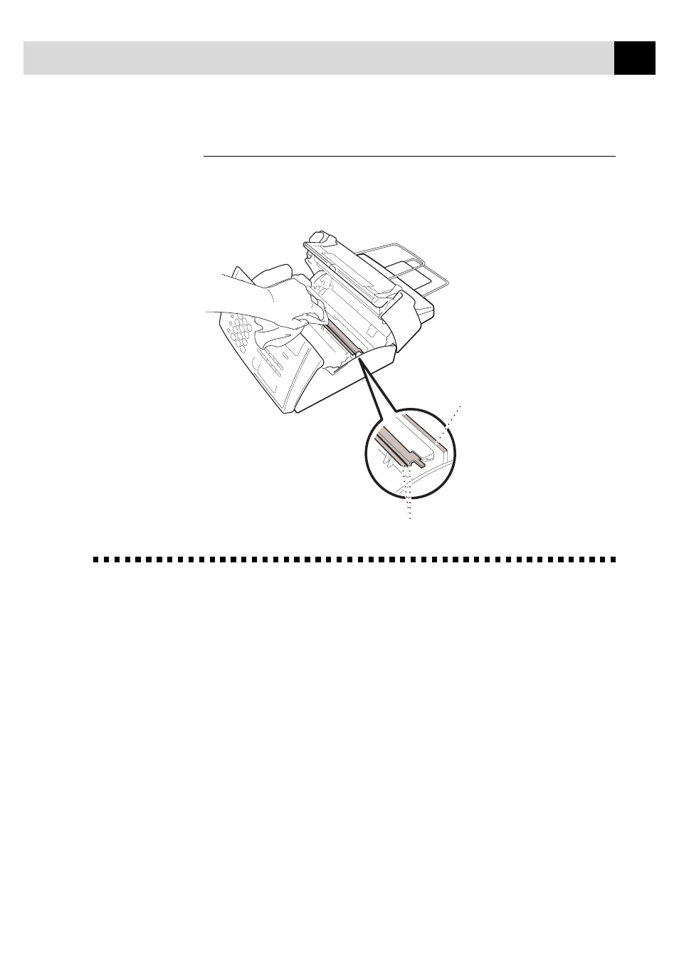 For customer service, Cleaning the print head | Brother FAX 770 User Manual | Page 133 / 165