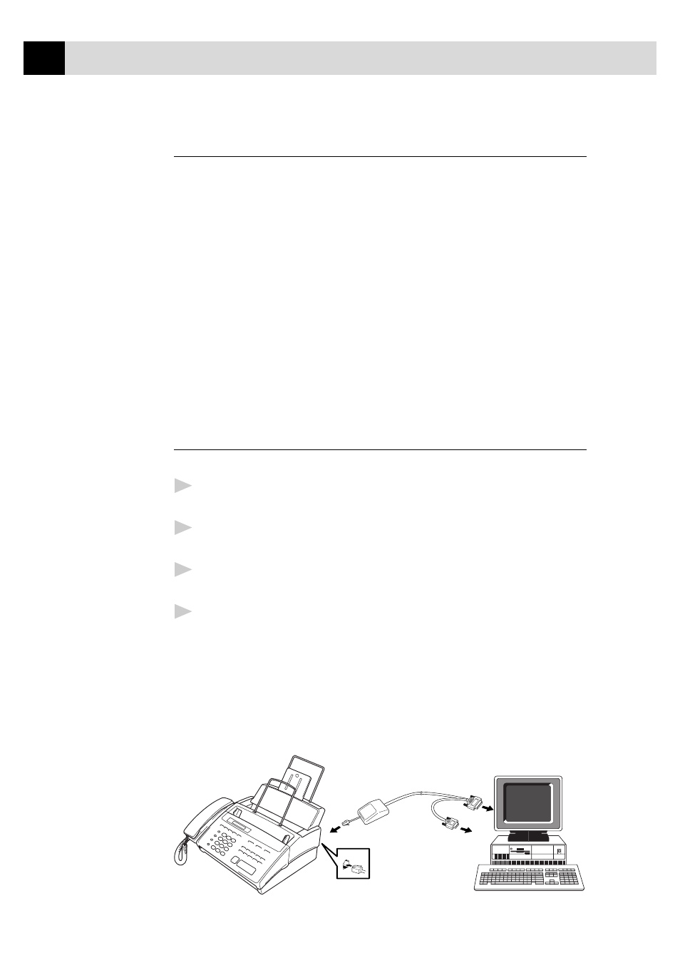 Pc configuration requirements, Connecting the mfc 970mc to your pc | Brother FAX 770 User Manual | Page 136 / 165