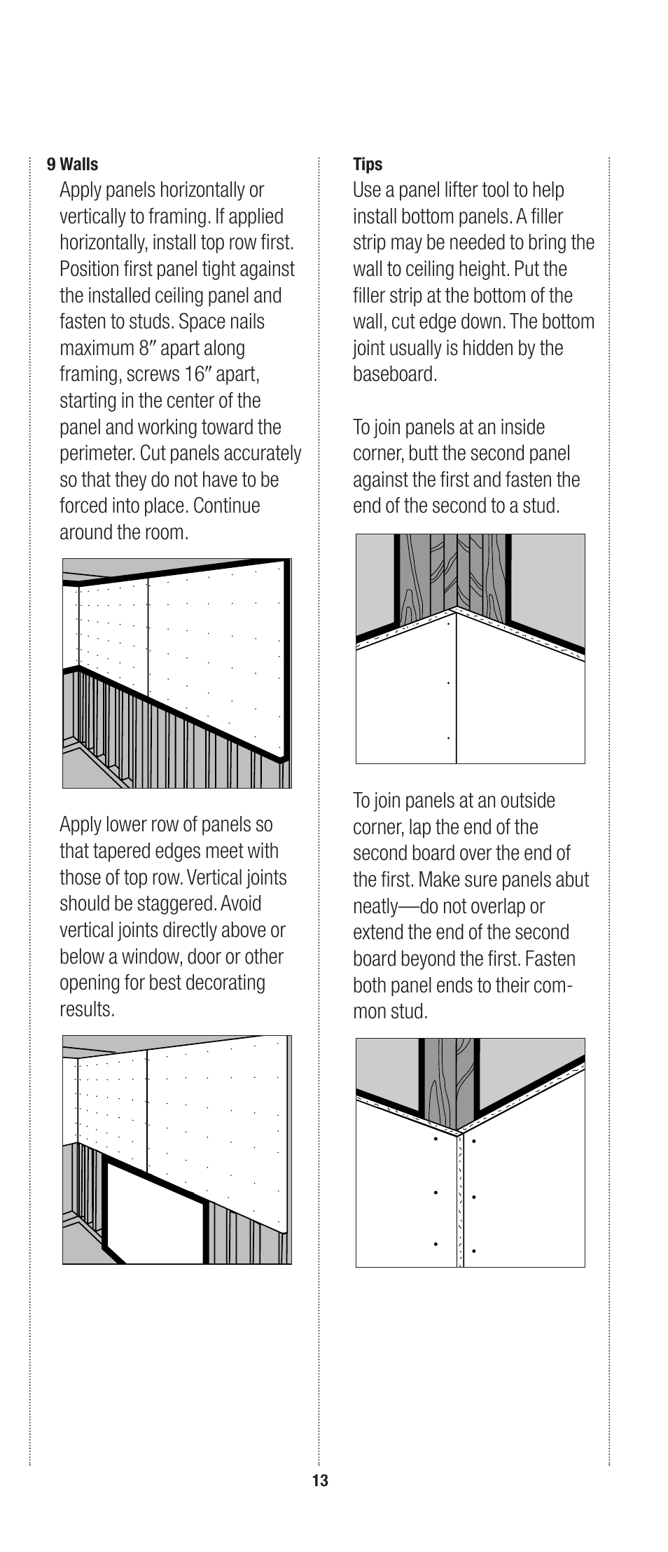 USG SHEETROCK Gypsum Panels User Manual | Page 13 / 26