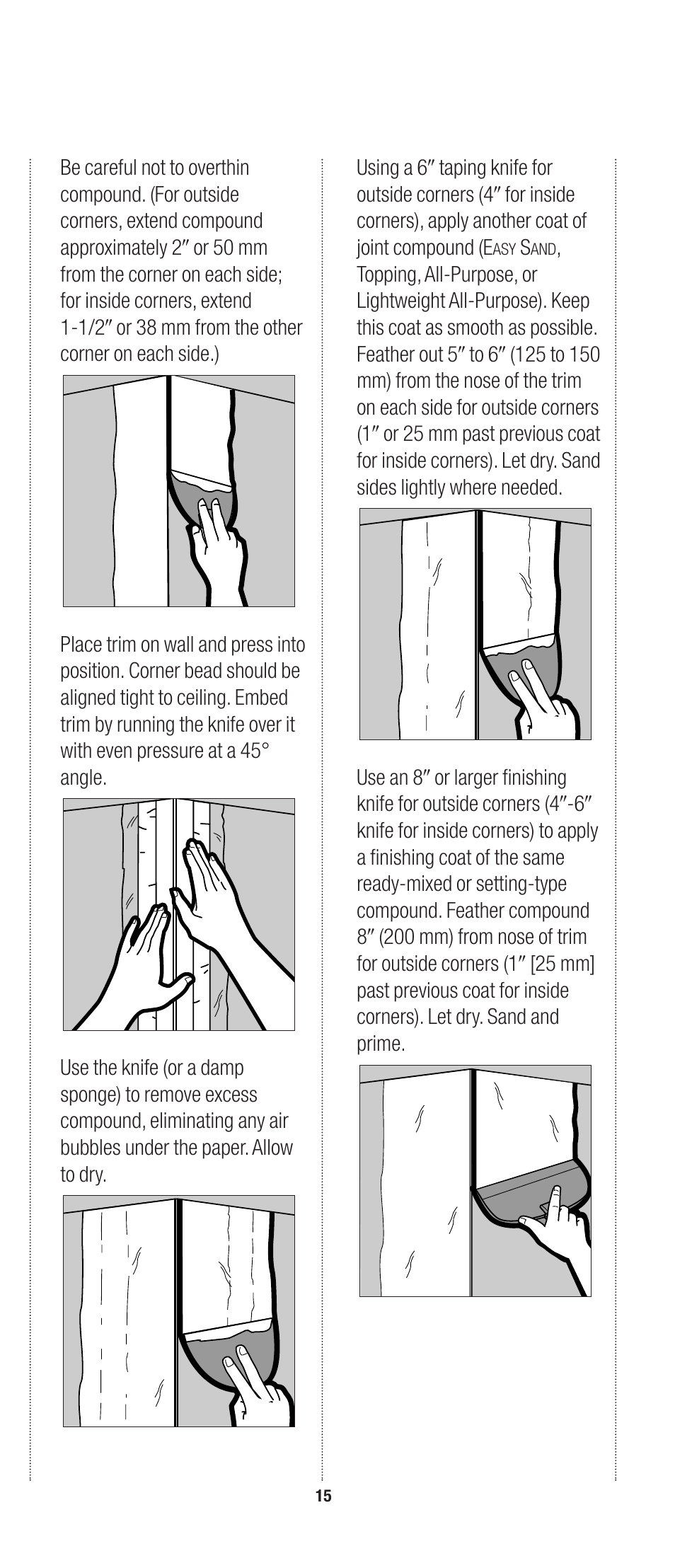 USG SHEETROCK Gypsum Panels User Manual | Page 15 / 26