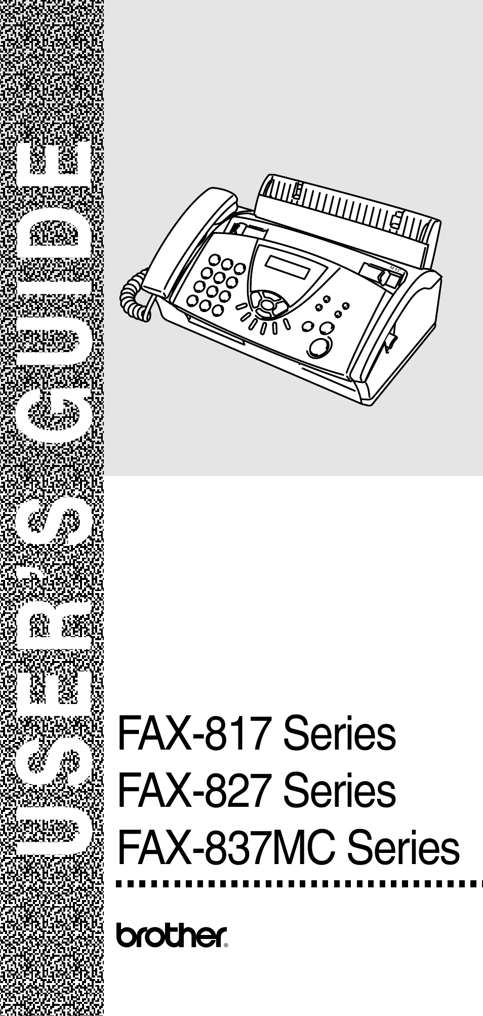 Brother FAX-837MC User Manual | 130 pages