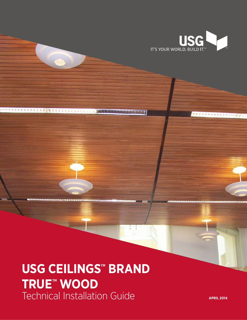 USG Ceiling True Wood User Manual | 31 pages