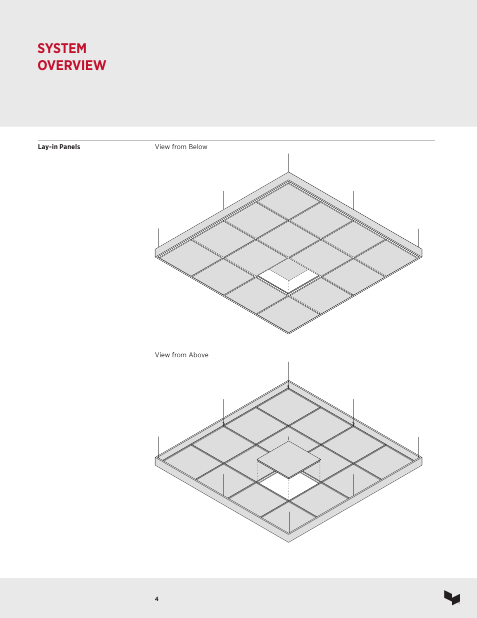 System overview | USG Ceiling True Wood User Manual | Page 5 / 31