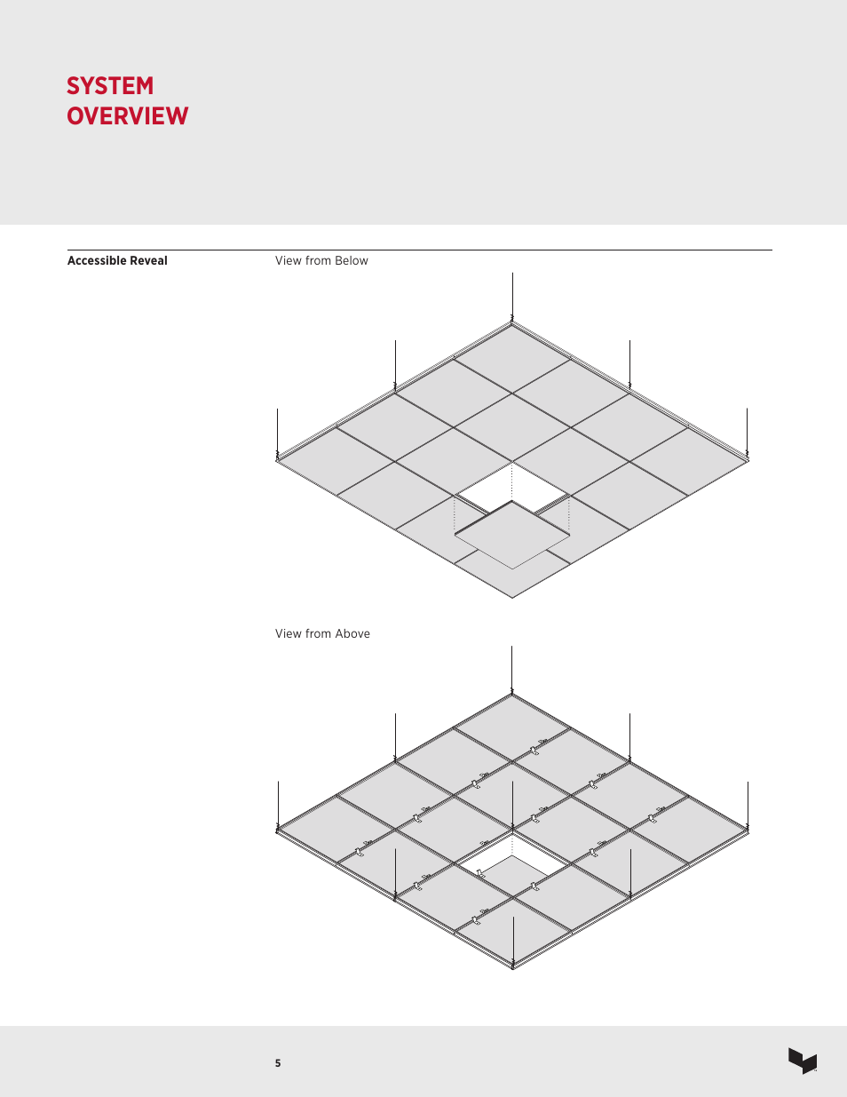 System overview | USG Ceiling True Wood User Manual | Page 6 / 31