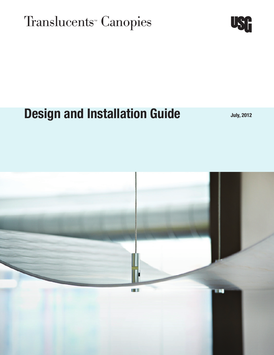 USG Translucents Canopies User Manual | 14 pages