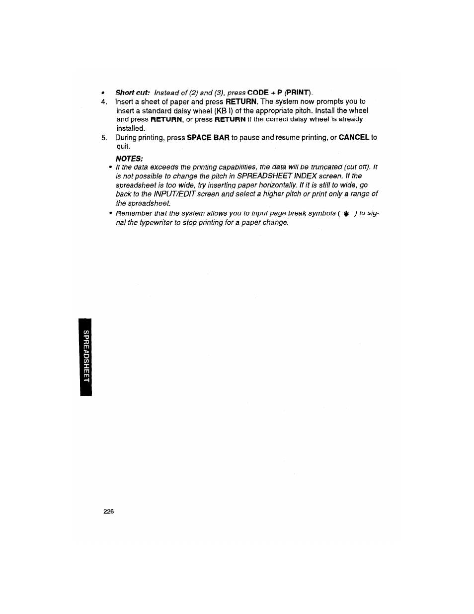 Notes | Brother WP330MDS User Manual | Page 236 / 322