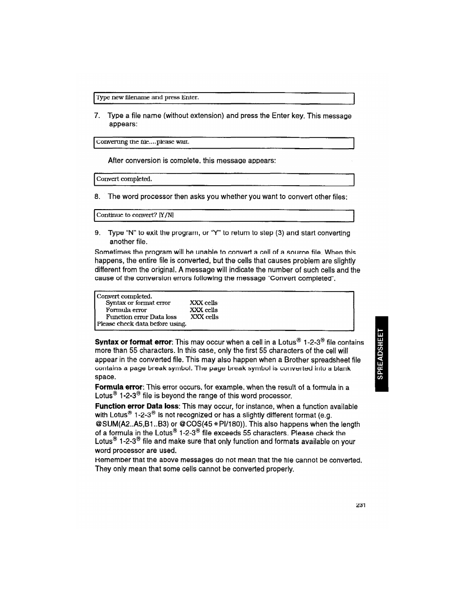 Brother WP330MDS User Manual | Page 241 / 322