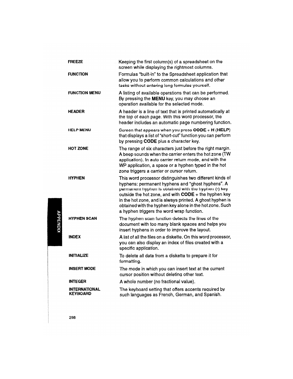 Brother WP330MDS User Manual | Page 308 / 322
