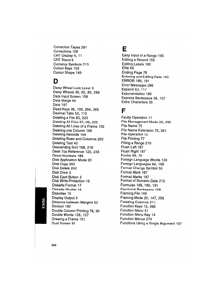 Brother WP330MDS User Manual | Page 316 / 322