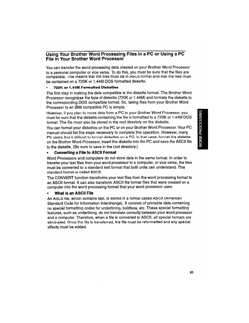 Brother WP330MDS User Manual | Page 95 / 322