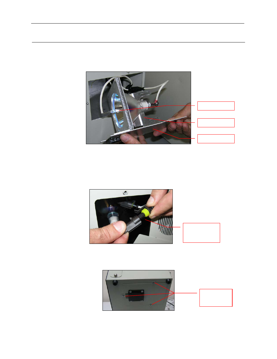 Service procedures, Bulb replacement | UVP BioLite Xe User Manual | Page 13 / 15