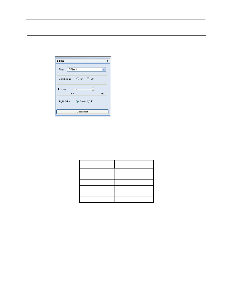 Using the light source | UVP Automated BioLite User Manual | Page 10 / 14