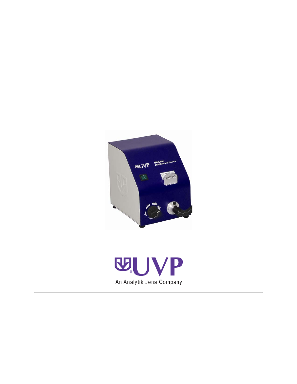 UVP BioLite User Manual | 13 pages