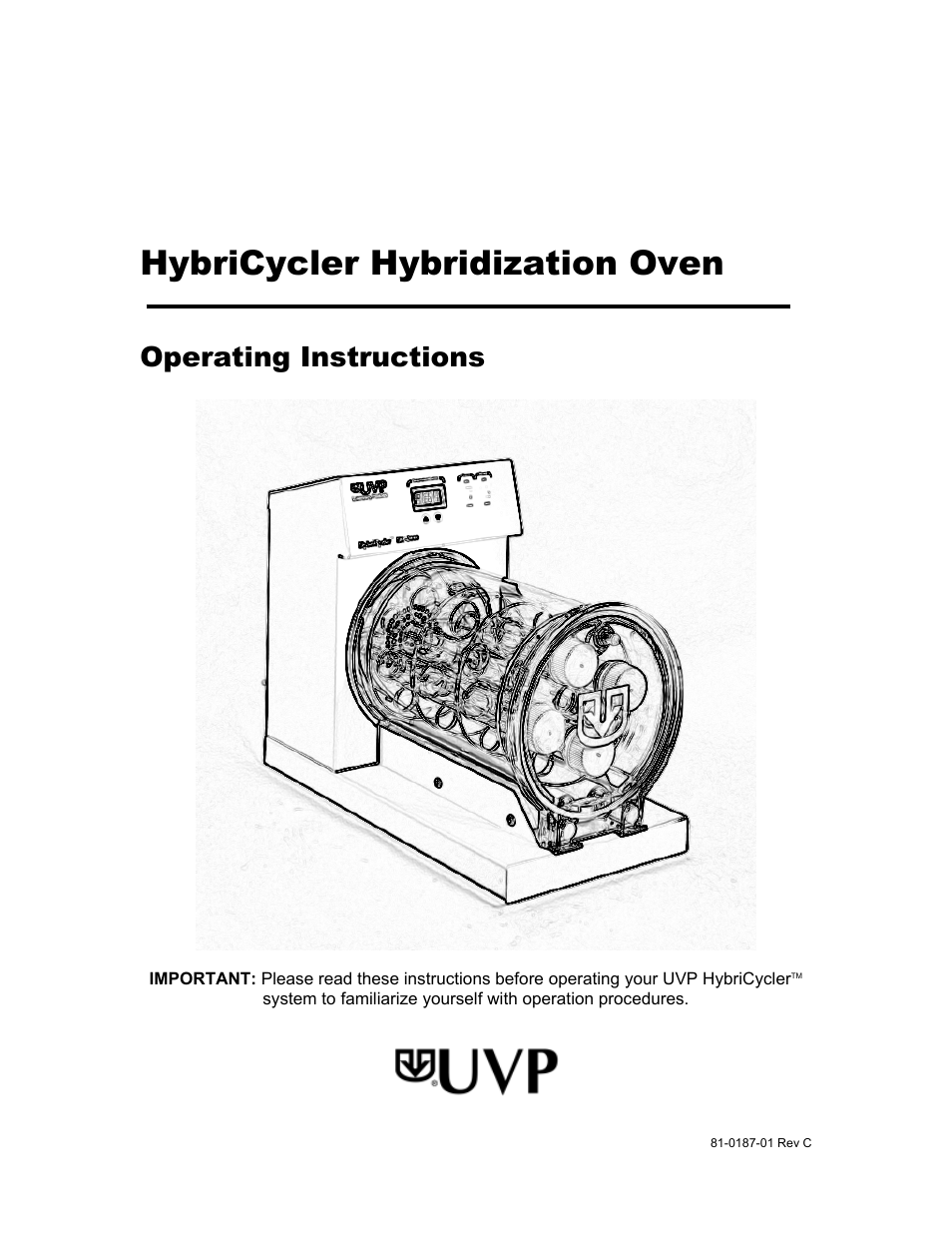 UVP HybriCycler User Manual | 15 pages