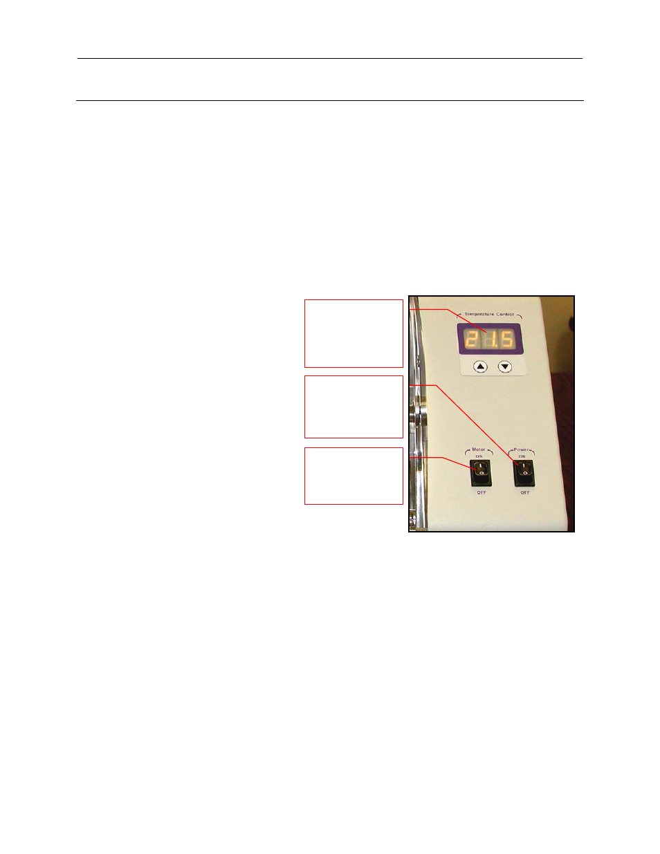 Operation, Using the hybridization oven, Temperature calibration controls | Altering the temperature setpoint, Temperature calibration | UVP HB-500 Minidizer User Manual | Page 6 / 15