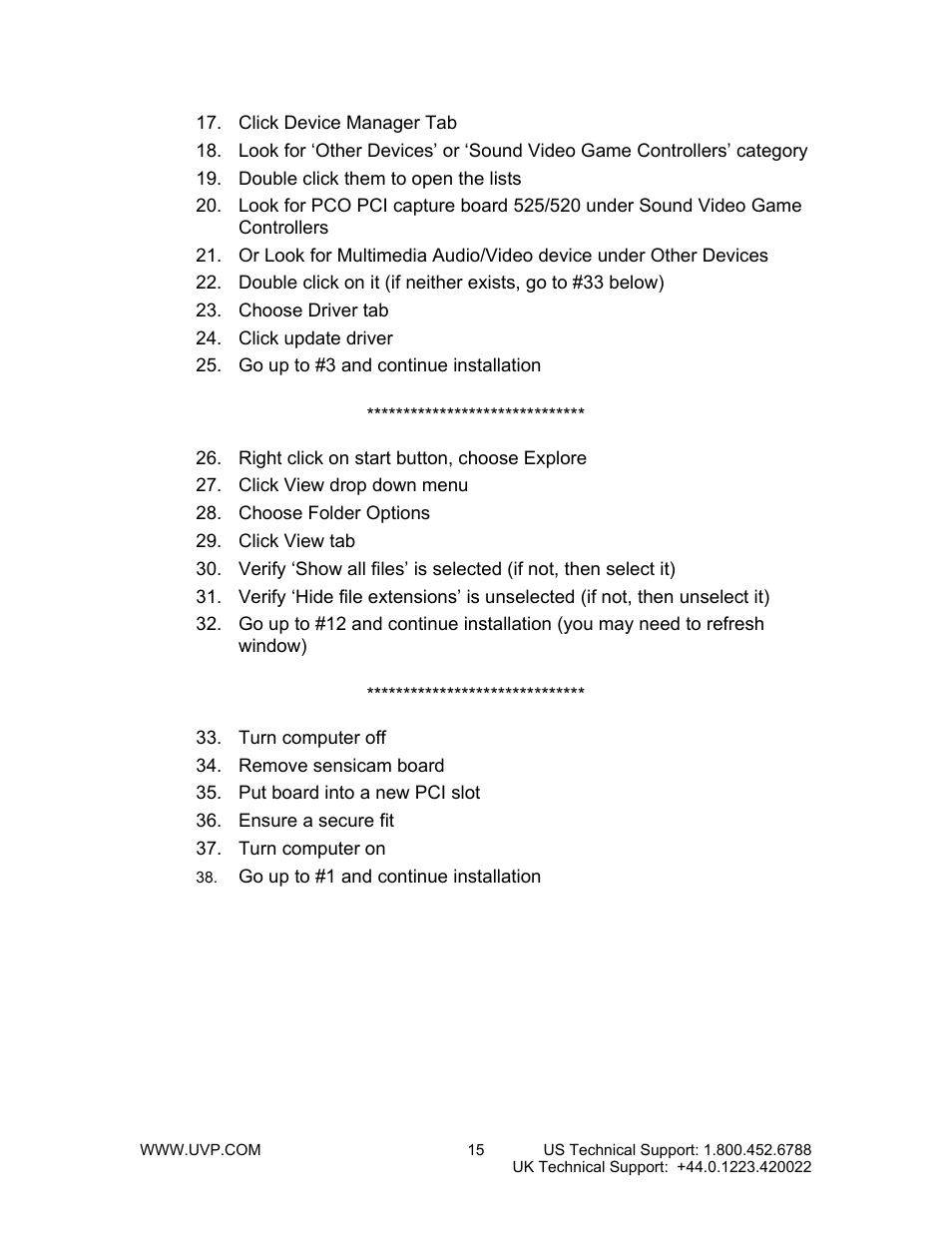 UVP BioChemi System with EpiChemi II Darkroom User Manual | Page 15 / 38