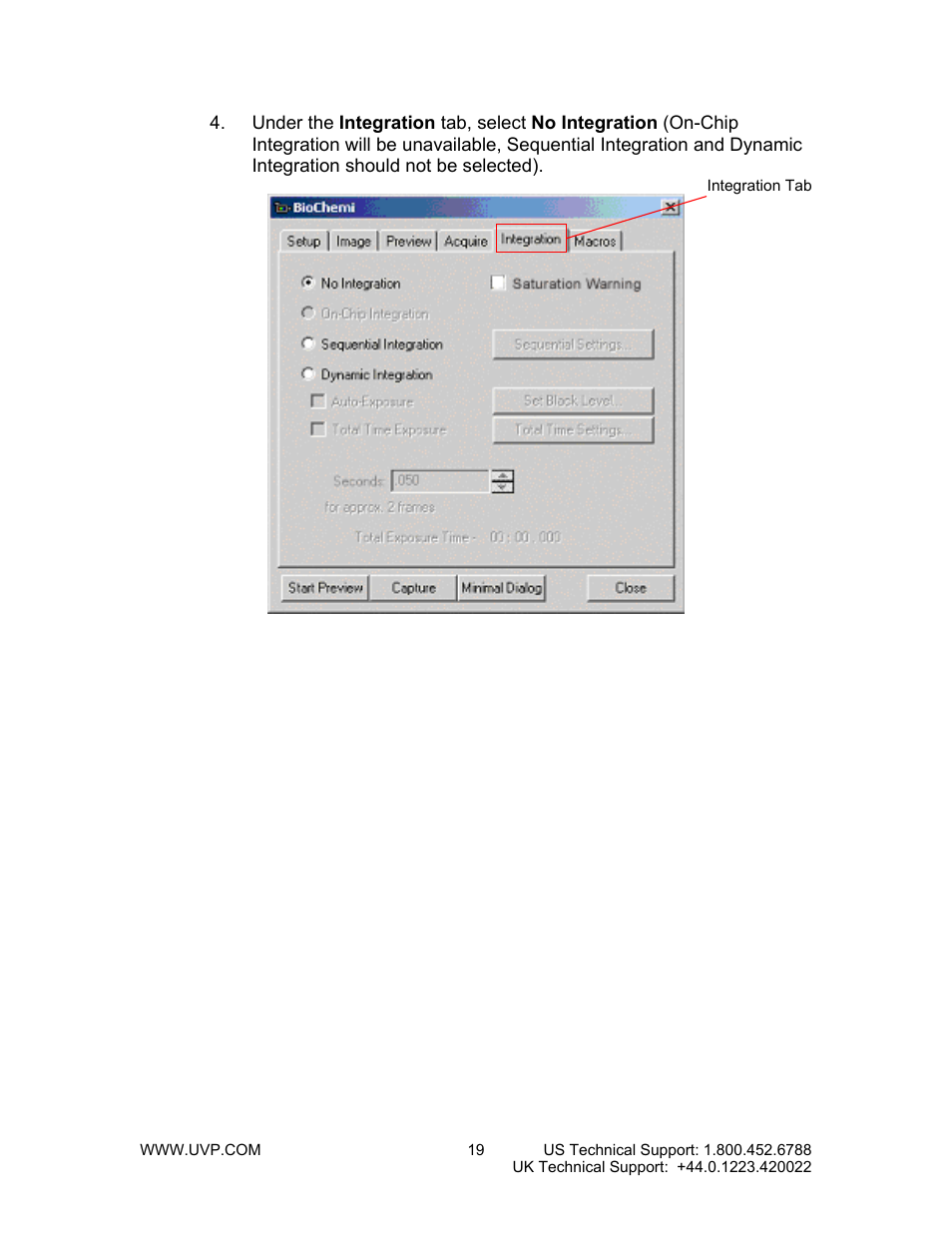 UVP BioChemi System with EpiChemi II Darkroom User Manual | Page 19 / 38