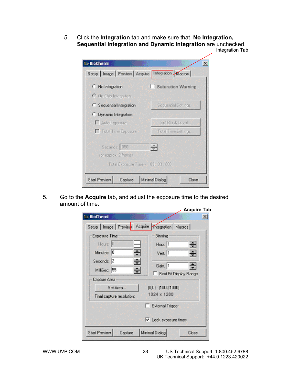 UVP BioChemi System with EpiChemi II Darkroom User Manual | Page 23 / 38